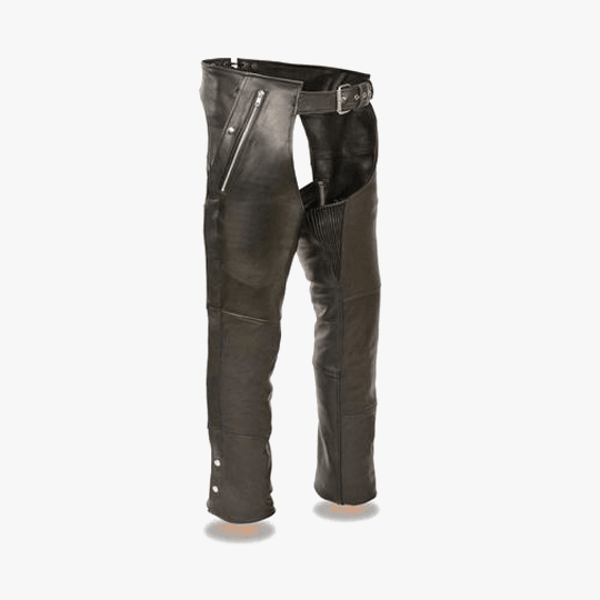 Unisex Cowhide Naked Leather Chaps