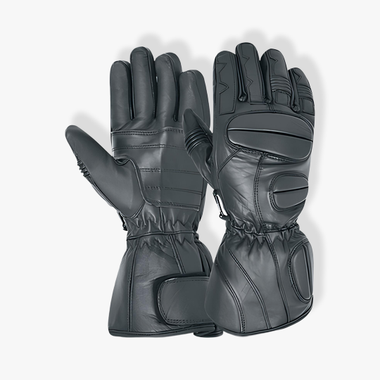 Mens Motorcycle Leather Mittens 2211