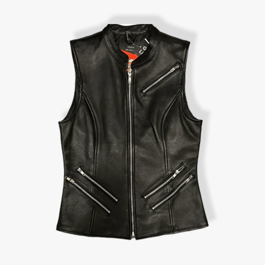 Ladies Leather Vest Item 2