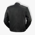 Load image into Gallery viewer, Defender – Men’s Leather Motorcycle Jacket