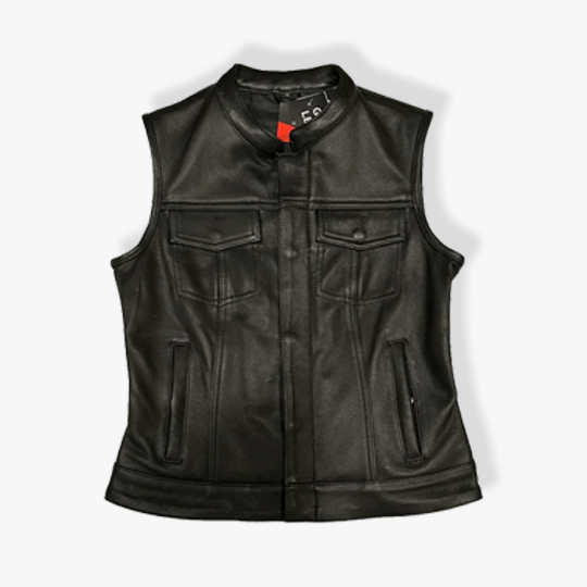Ladies Leather Vest Item 5