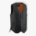 Load image into Gallery viewer, Classic 10 Pocket Leather Vest