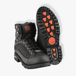Load image into Gallery viewer, Milwaukee Leather MBM9080 Men’s Black 6-Inch Lace To Toe Boots With Gear Shift Protection
