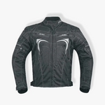 Load image into Gallery viewer, Men Black Motorcycle Jacket 01
